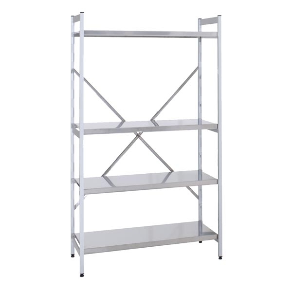 Aluminum shelves