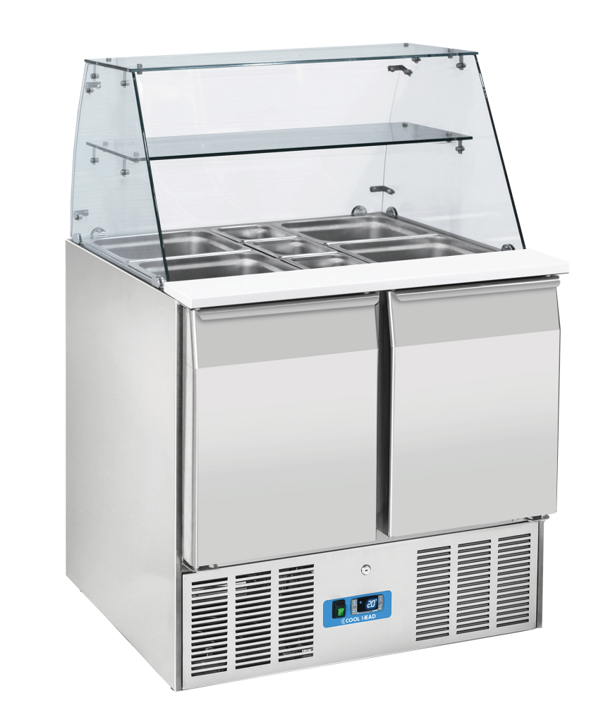 Saladetă frigorifică GN1/1 cu top deschis