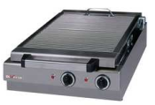 Grătar electric cu abur de masă – 490 mm