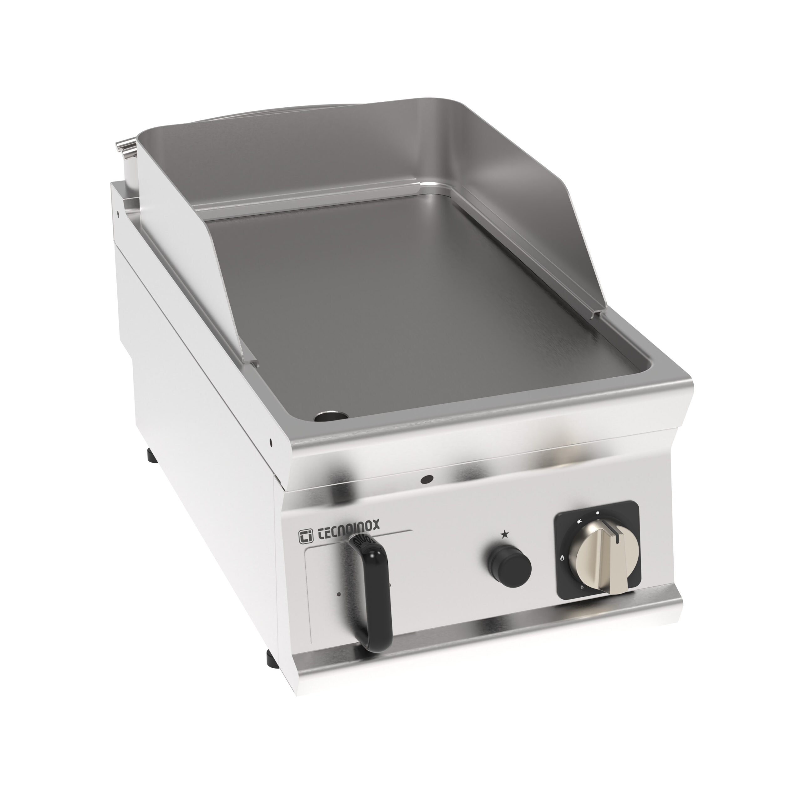 Grill pe gaz cu suprafață netedă