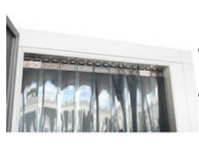 Perdea cu benzi pentru ușă (700mm) Minicold