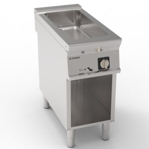Bain-marie electric, de sine stătător (4 x GN1/3) pe cabinet deschis