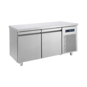 Masă frigorifică 155X60X85 cu uși mari - adâncime 60 cm