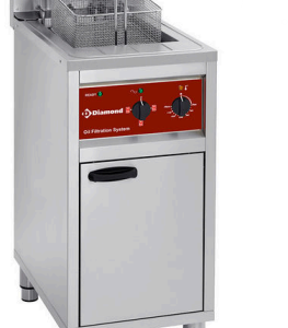 Friteuză electrică cu sistem de filtrare