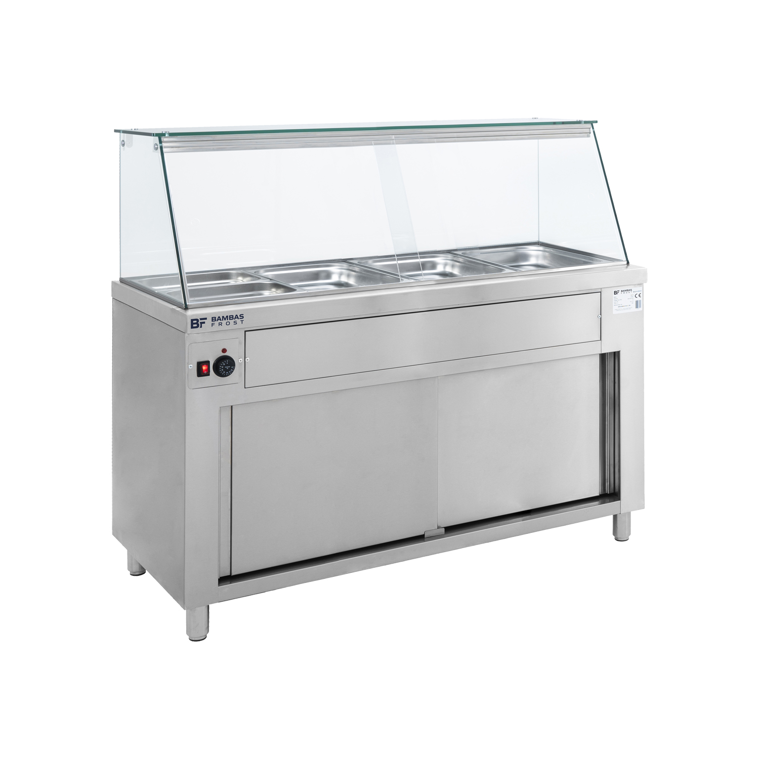 Bain marie 138X70X130 pe dulap