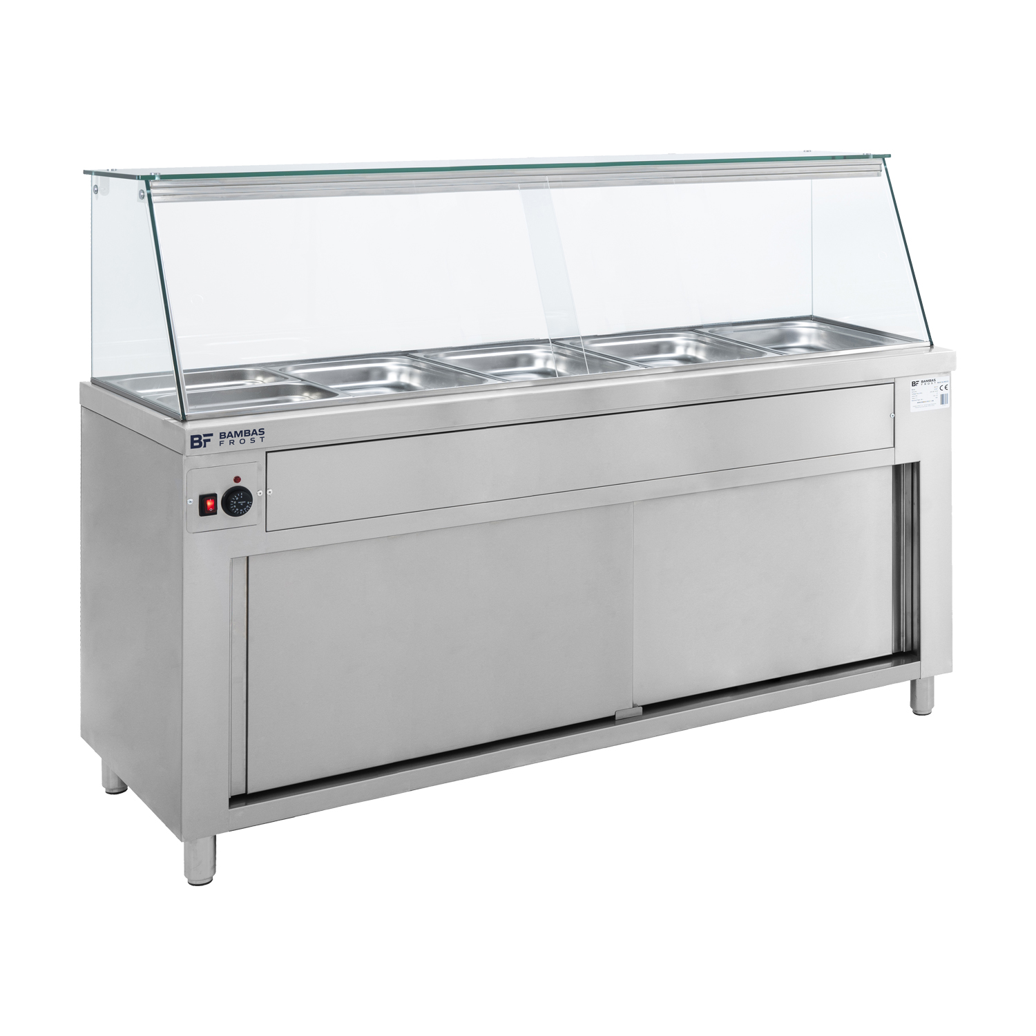 Bain marie 170X70X130 pe dulap