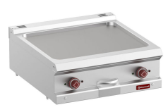 Fry Top electric neted, placă cromată dur, Modul 1/1 -Model de banc- – SILVER 700
