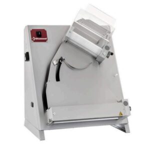 Laminor pizza Ø 320 mm, 2 role, din oțel inoxidabil