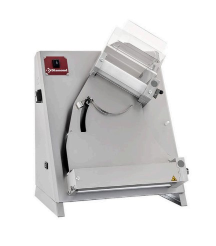 Laminor pizza Ø 320 mm, 2 role, din oțel inoxidabil