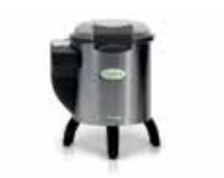 Curățător cartofi 5 KG cu picioare negre (Monofazat, Non-CE)