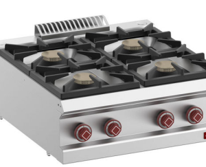 Aragaz pe gaz cu 4 arzătoare - Banc - SILVER 700