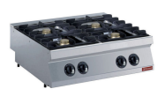 Aragaz pe gaz 4 focuri, 4x 5.5 KW -TOP-