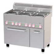 Mașină de gătit electrică pe cuptor electric cu convecție GN 1/1 - 6 Plite