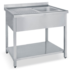 Unitate chiuvetă cu 1 cuvă (50x50x30 sau 40x40x25 cm)