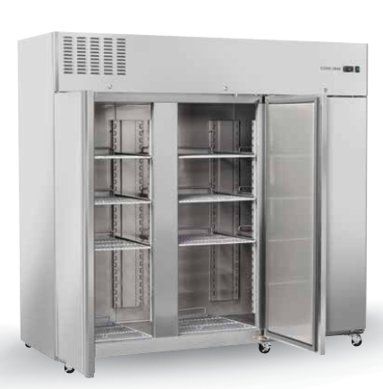 Dulap Frigorific Vertical Refrigerare GN2/1 (ușă de sticlă)