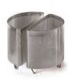 Coș cu 2 sectoare 100 litri – SILVER 900