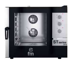 STB 606 M - Cuptor mixt de panificație manual și electric cu capacitate pentru 6 tăvi 60×40