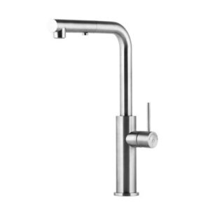 Baterie monocomandă cu un orificiu H=337 mm AISI 316