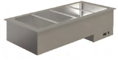 Bain-marie cu apă (6 GN 1/1)
