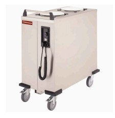 Cărucior încălzit pentru farfurii - 2 stive Ø 260-310mm