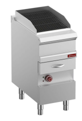 Modul grătar cu abur electric 1/2 - SILVER 700