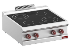 Plita electrica vitroceramică 4 ochiuri - Banc - SILVER 700