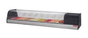 Vitrină frigorifică pentru tapas – ARGINTIU