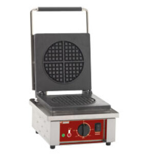 Aparat electric de făcut vafe pentru 4 vafe rotunde