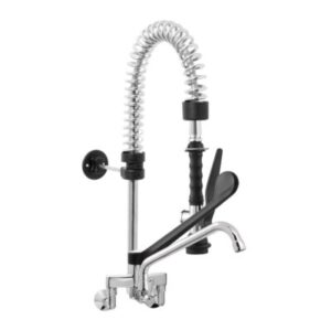 Seria ERA MINI Baterie de prespălare cu două orificii, montată pe perete, pipă ø 20x250