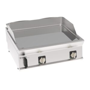 Grătar electric cu placă netedă cromată (variantă de banc)