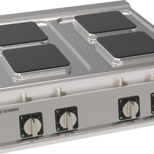 Plită electrică cu 4 plăci pătrate ermetice (varianta de banc)