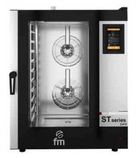 STB 610 V7 - Cuptor mixt de panificație cu ecran tactil 7” și electric cu capacitate pentru 6 tăvi 60×40