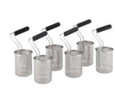 Set 6 coșuri 40 Lt (6x Ø 135 mm) pentru mașină de gătit paste