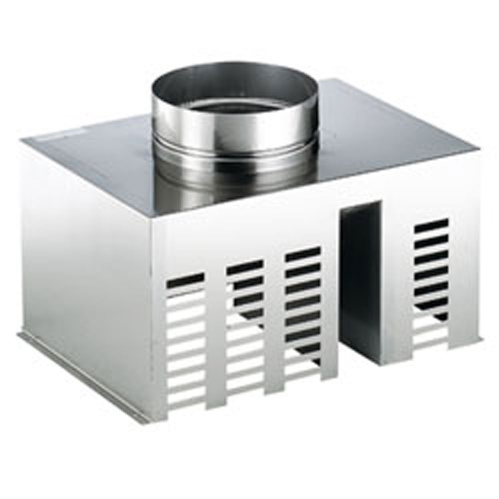 Hotă centrală cu flux echilibrat, inducție și compensare de aer 2000x2600mm