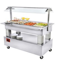 Salad Bar frigorific 4xGN1/1 - Alb