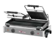 Grătar electric Panini – Plăci striate (620 mm)