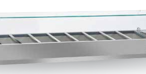 Unitate frigorifică pentru ingrediente GN1/3 (Capac sticlă)