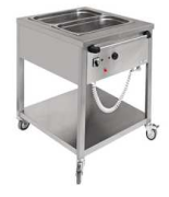 Bain-Marie mobil – 2x GN 1/1