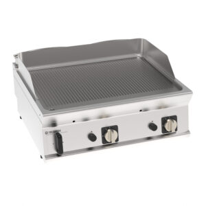 Grill pe gaz cu suprafață striată