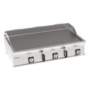 Grătar electric cu placă netedă (variantă de banc)