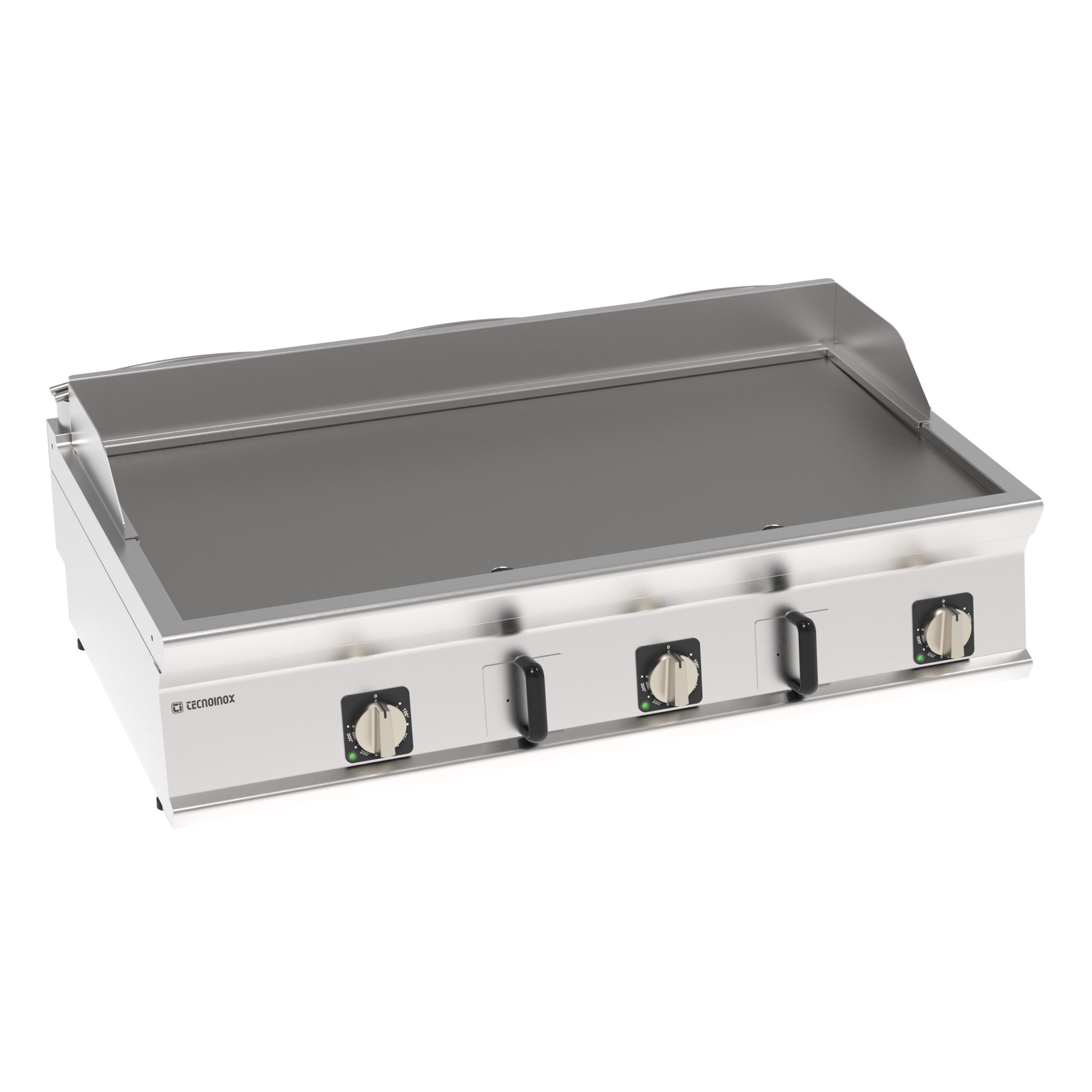Grătar electric cu placă netedă (variantă de banc)