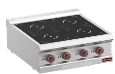 Plită electrică cu inducție 4 zone - Banc - SILVER 700