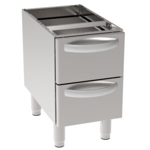 BAZĂ CU 2 SERTARE (GN1/1) PENTRU TECNO60, TECNO65