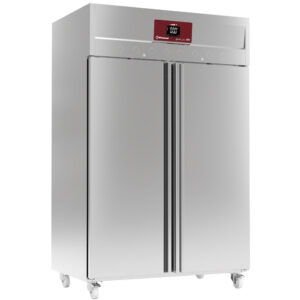 Frigider ventilat 1400 litri 2 uși GN 2/1, pe roți - Gastro Line