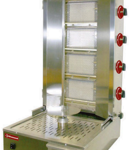 Grill pe gaz pentru Gyros 55 kg
