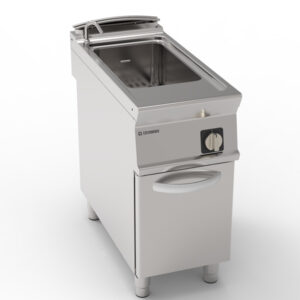 Fierbător de paste pe gaz GN1/1, de sine stătător, 40L, pe cabinet închis