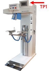 Manechin automat pentru calcat cu computer touch screen