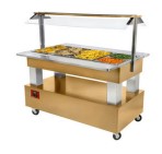 Salad Bar Bain-Marie Cald 4xGN1/1 - Altă Culoare