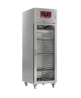 Congelator ventilat 700 litri, 1 ușă din sticlă GN 2/1, pe roți - Gastro Line