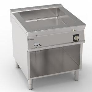 Bain-marie electric, de sine stătător (8 x GN1/3) pe cabinet deschis